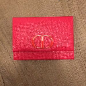 Authentic Hot pink Christian Dior pocket mirror